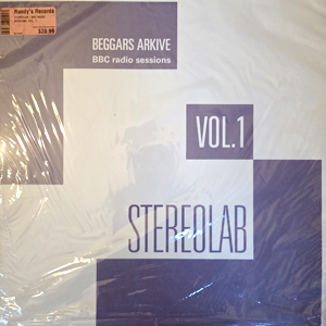 EP of four tracks of Stereolab performances live at the BBC. Bought from Randy's Records